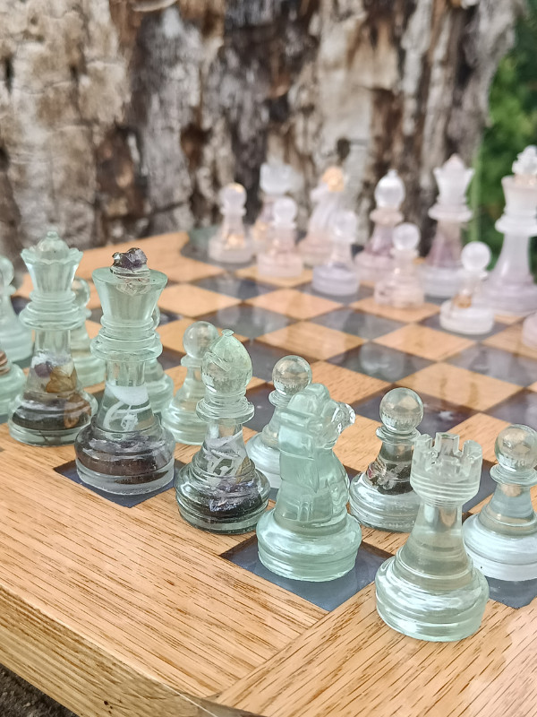 niymaea decoration poetique joux en boix echiquier chessboard