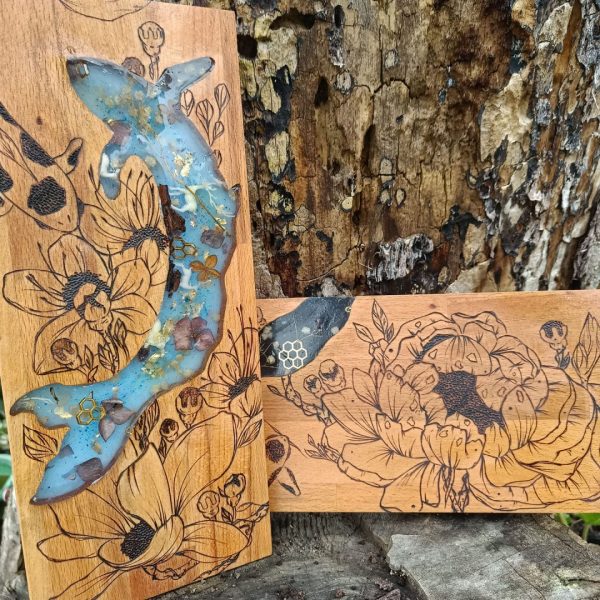 Niymaea bois planche apero poetique 2