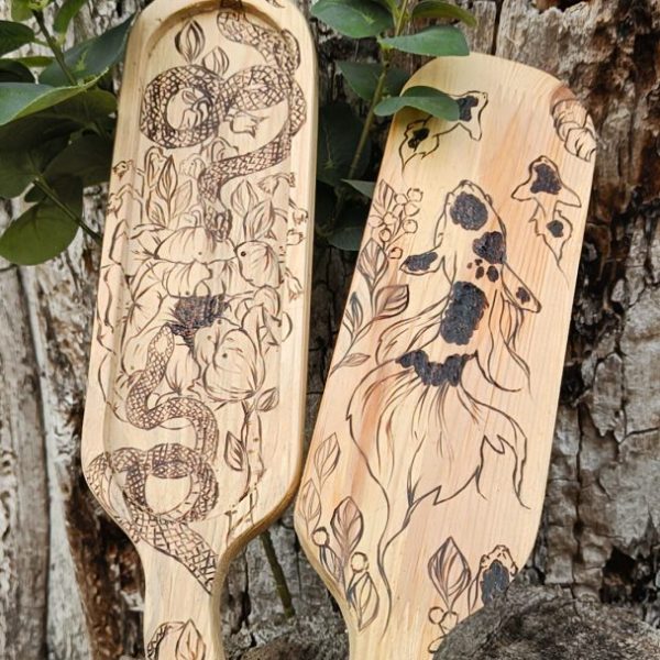 Niymaea bois planche apero poetique personnaliser