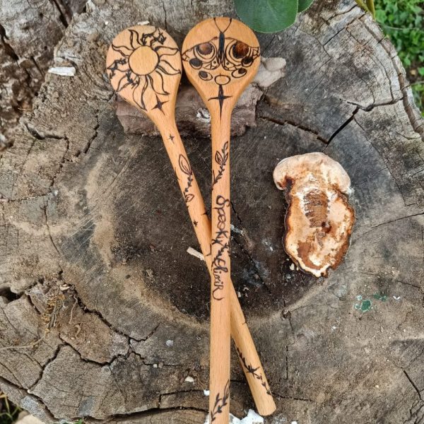 Niymaea cuillere bois enchantee personnaliser
