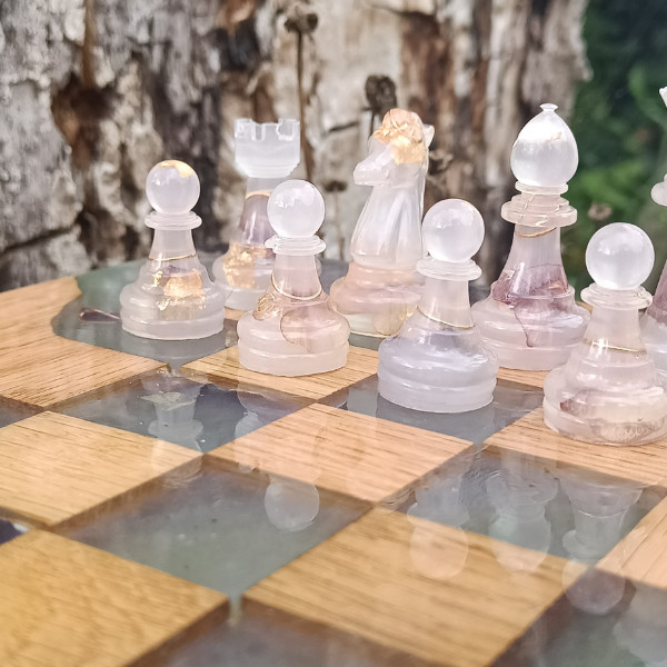 Niymaea jeu en bois poetique echecs