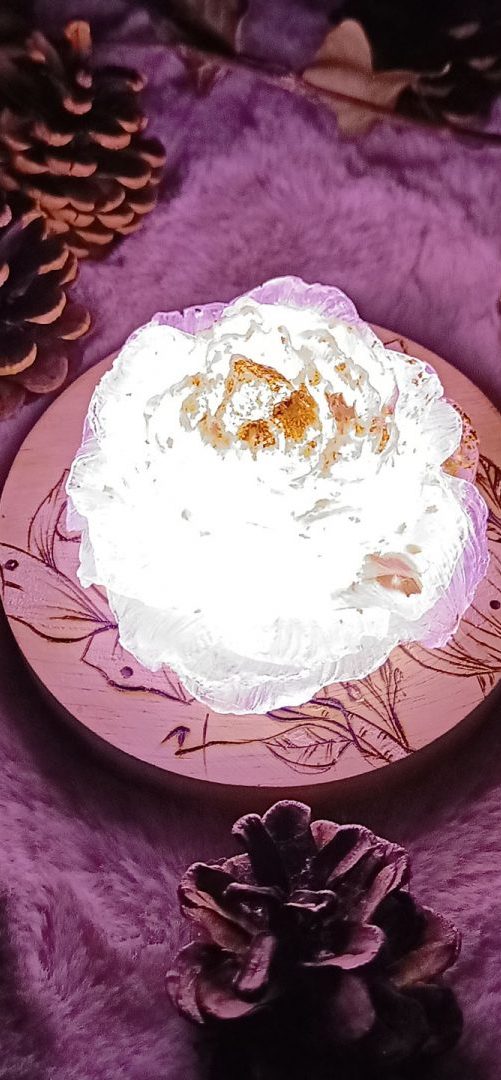 Niymaea lueurs florale veilleuse poetique personnaliser