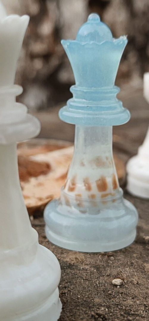 Niymaea pions jeu resine chess feerique mer 2